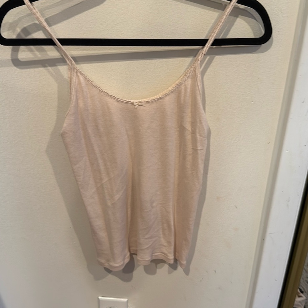 Cute Brandy Melville Baby Pink Long Tank